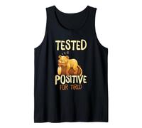 Lion Sleep Pajama - Tested Positive for Tired Tank Top