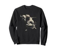 Lion Smoking Cigarette Cool Urban Animal Portrait Sweatshirt