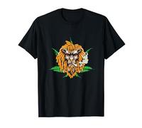 Lion Smoking Weed Marijuana Cannabis Pot-head Stoner Gift T-Shirt