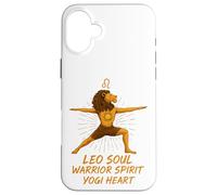 Lion Soul - Warrior Spirit Yogi Heart Case for iPhone 16 Plus