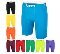 LION SPORTSWEAR Compression Shorts for Football & Sports - Multi-Purpose Base Layer for Men & Kids, Ideal for Gym, Training & Running - Royal Blue | Large Adults