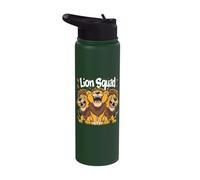Lion Squad Design for Lion Lover Stuff | Cool Lion Stainless Steel Insulated Water Bottle