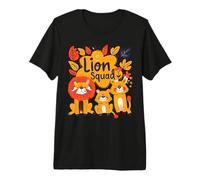 Lion Squad Design for Lion Lover Stuff | Kids Lion Premium T-Shirt
