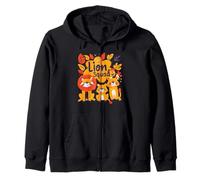 Lion Squad Design for Lion Lover Stuff | Kids Lion Zip Hoodie