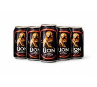 Lion Stout Beer, Premium Dark Stout 8.8% | 330ml, srilankan beer, AAS MARKET (5CANS)
