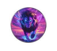 Lion Thunder Colorful Alloy Fridge Magnets Cute Decorative Strong Refrigerator Magnetic Stickers for Home Office Kitchen