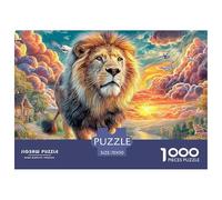Lion WalkMythic Jigsaw Puzzles for Adults Featuring 1000 Advanced, ‘Near-Impossible’ Difficulty Challenging Puzzle Games for Both Women And Men - These Mythic Jigsaw Puzzles Are Crafted for Adults An