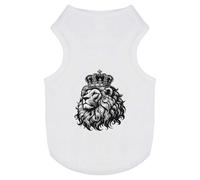 'Lion Wearing Crown' Pet Dog/Cat T-Shirt (PT00143587)