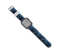 Lion Wild Animal Print Silicone Watch Band Replacement Watch Straps Adjustable Sport Wristband for Women Men 42mm/44mm