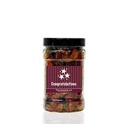Lion Wine Gums 1.3kg Small Sweet Jar - A Personalised Gift Jar Filled with Your Favourite Retro Sweets! (Congratulations)