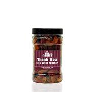 Lion Wine Gums 1.3kg Small Sweet Jar - A Personalised Gift Jar Filled with Your Favourite Retro Sweets! (Thank You to a Great Teacher)