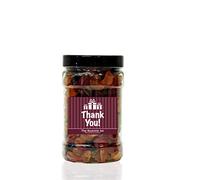 Lion Wine Gums 1.3kg Small Sweet Jar - A Personalised Gift Jar Filled with Your Favourite Retro Sweets! (Thank You)