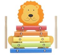 Lion Wooden Xylophone - Kids Musical Percussion Instruments for 1 Year Olds, Toddler - Montessori Baby Musical Toys for Birthday, Christmas - Early Development & Activity Toys by Orange Tree Toys