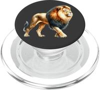 Lion x African Lion x King Lion PopSockets PopGrip for MagSafe