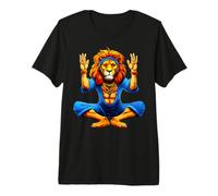 Lion Yoga Premium T-Shirt