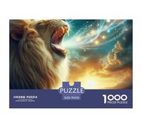 LionDynamic Jigsaw Puzzles for Adults Fierce Lion Offering 1000 Advanced And Challenging Puzzle Games Designed for Both Women And Men - These High-Engagement Jigsaw Puzzles Are Perfect for Adults And