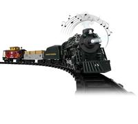 Lionel Battery-Operated Pennsylvania Flyer Freight Toy Train Set with Bluetooth, Locomotive, Train Cars, & Track with Authentic Train Sounds, Lights, & Water Vapor Smoke Effects for Kids 4+