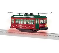 Lionel Christmas Express O Gauge Model Train Trolley with Underside Illumination