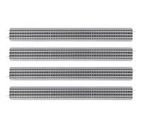 Lionel FasTrack 30 Inch Straight O Gauge Model Train 4 Piece Track Pack