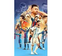 Lionel Messi Argentina Barcelona Football A3 Print Poster Wall Art Home Decor Album Gift Present Photo Living Room Dining Room Bedroom Unframed Barca