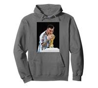 Lionel Messi Argentina Wins 2022 Qatar World Cup Football Pullover Hoodie