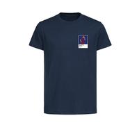 Lionel Messi Barcelona Icon Frame Kids T-Shirt - Navy / 9-11 years