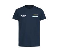 Lionel Messi Flag Logo Kids T-Shirt - Navy / S Men