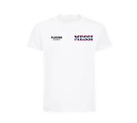 Lionel Messi Logo 1 Kids T-Shirt - White / 5-6 years