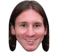 Lionel Messi (Long Hair) Big Head. Larger than life mask.
