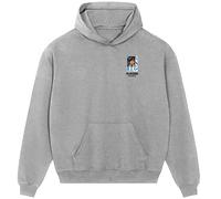 Lionel Messi World Cup Sticker Men's Hoodie - Gray / XL