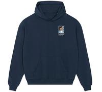 Lionel Messi World Cup Sticker Men's Hoodie - Navy / M