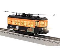 Lionel Peanuts Halloween “It’s The Great Pumpkin” O Gauge Model Train Trolley