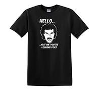Lionel Richie Hello is it me you're looking for? Heavy Cotton t-shirt