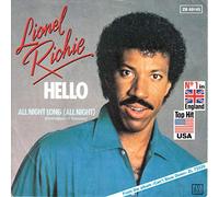 Lionel Richie - Lionel Richie - Hello / All Night Long Instrumental (7" Vinyl)