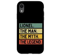 Lionel The Man The Myth The Legend Funny Personalized Quote Case for iPhone XR