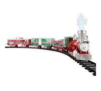 Lionel Trains Set North Pole Express Holiday Train 29 Piece Set with Water Vapor Smoke Effect, Working Headlight, Horn and Bell Sounds