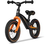 lionelo Bart Air Running Bike From 2 Years Up To 30 Kg, Magnesium Frame, 12 Inch Wheels, Steering Wheel And Saddle Height Adjustable, Steering Wheel Lock, Footrest, Carrying Handle, Ultralight