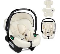 LIONELO Baby Car Seat Astrid I-Size for Toddler 40-87 cm (0-15 Months), Universal Fit, Rear-Facing Option, Lightweight 4 kg, SideProtect, Memory Foam Headrest, 3-Point Harness, Latest norm R129