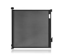 LIONELO Baby Gate/Dog gate THEA Safety Gate with Slide opening, Adjustable width 80-140cm No threshold, Portable Saferty Baby Gate - 3 Mounting Kits for easy moving, Easy Installation, UV Protection