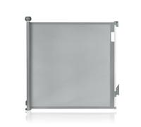 LIONELO Baby Gate/Dog gate THEA Safety Gate with Slide opening, Adjustable width 80-140cm No threshold, Portable Saferty Baby Gate - 3 Mounting Kits for easy moving, Easy Installation, UV Protection