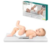 Lionelo BabyBalance Ultra-Precise: Smart Digital Infant Scale with Secure Hold, 25s Display Memory, Manual/Auto Lock, Energy-Efficient & Multi-Unit Conversion for Accurate, Safe Baby Weight Monitoring