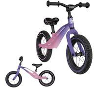 lionelo Bart Magnesium Balance Bike from 2 Years up to 30 kg | 12-Inch Wheels, Adjustable Saddle and Handlebar, Steering Limiter, Footrest and Carry Handle