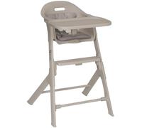 Lionelo BENY High Chair for Babies and Toddlers with Adjustable Tray, One-Hand Footrest Setting, Stable Baby Chair with 3-Point Harness, Easy Clean, Machine-Washable Seat, 6-36 Months Up to 15 kg