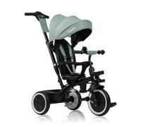 LIONELO Berry 2in1 Kids Tricycle Stroller for toddlers 1-5 Years Up to 25kg Parent steering control Swivel seat Three wheeler Bike Harness Canopy Basket Cup Holder Robust frame Durable wheels