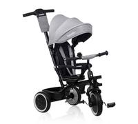 LIONELO Berry 2in1 Kids Tricycle Stroller for toddlers 1-5 Years Up to 25kg Parent steering control Swivel seat Three wheeler Bike Harness Canopy Basket Cup Holder Robust frame Durable wheels