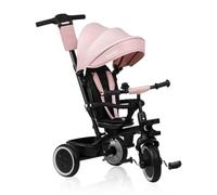 LIONELO Berry 2in1 Kids Tricycle Stroller for toddlers 1-5 Years Up to 25kg Parent steering control Swivel seat Three wheeler Bike Harness Canopy Basket Cup Holder Robust frame Durable wheels