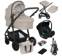 LIONELO Bianka 3-in-1 Travel System Pushchair from Birth to 22 kg