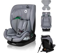LIONELO Lavender I-Size Car Seat 76-150cm with ISOFIX & Top Tether Installation Enhanced Safety with Steel Reinforced Frame Adjustable Headrest 5 Recline Positions Ventilated Washable