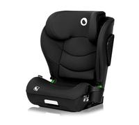 LIONELO Child Car Seat Neal I-Size from 3 to 12 Years (Group 2/3,100 to 150 cm) ISOFIX or Car Safety Belt Installation, Adjustable Headrest, Side Impact Protection, Armrests, R129 (Black Carbon)
