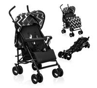 Lionelo ELIA Lightweight Stroller for Toddlers from 6 Months to 3 Years, Compact & Foldable Travel Pushchair with XXL Sunshade, 5-Point Safety Harness, Shock-Absorbent Wheels & Large Shopping Basket